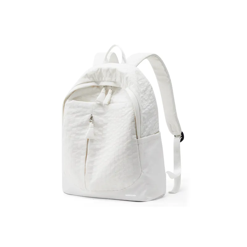 Werocker Fabric Backpack Regular Unisex White/Beige/Pink/Gray/Black-0