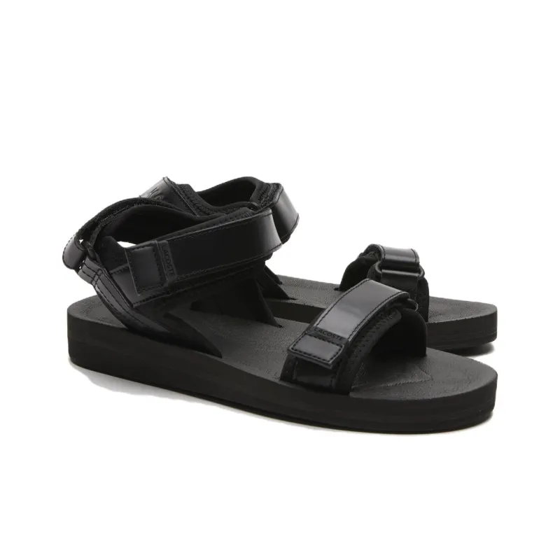 LACOSTE One Strap Sandals Women's Black-1
