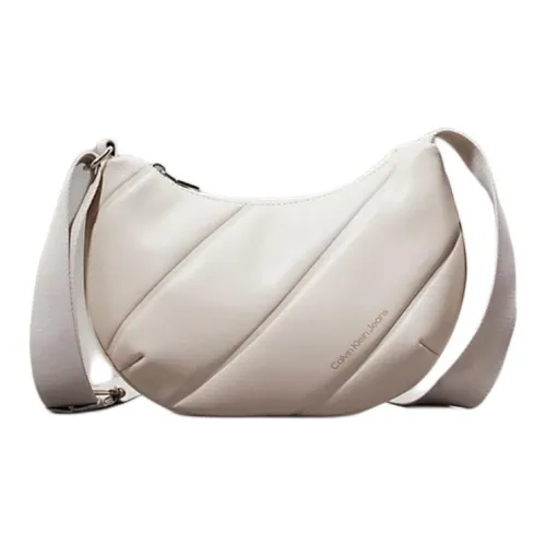 Calvin Klein Crossbody Bags Eggshell White