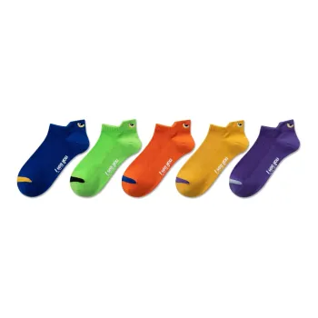 MIIOW No Show Socks Unisex 5 Pack