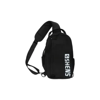 CORE BIRD Nylon Sling Bag Regular Unisex White & Orange/White & Blue/Black