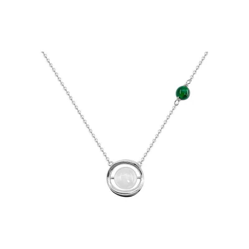 MAGICPOLE 925 Sterling Silver Necklaces Women's Silver-0