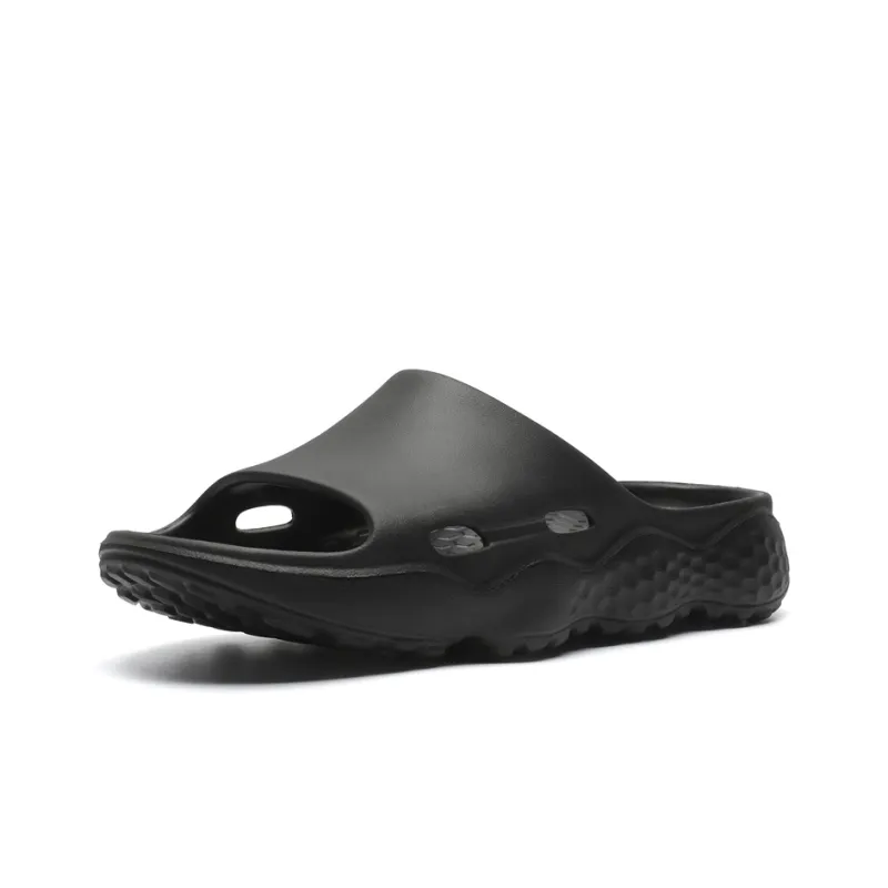 Beidouniao EVA Slip-Resistant Slide Slippers Men's White-7