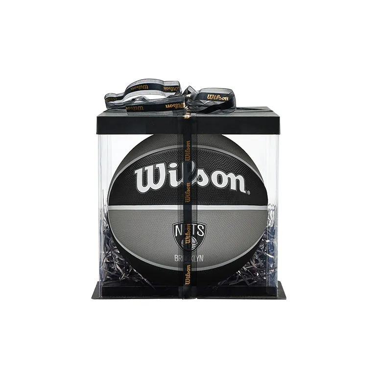 Wilson NBA Series Rubber Basketball Black Gray Color Size 7 Ball Training-3