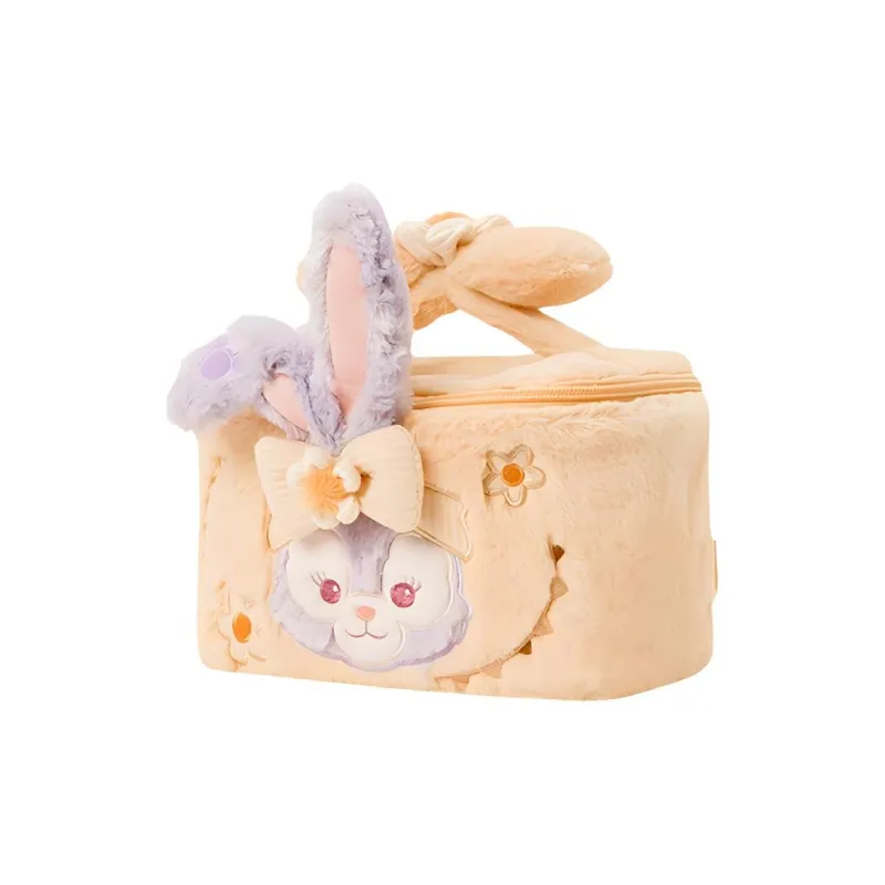 Disney Lazy Together Fabric Makeup Bag Regular Women's Light Khaki-2