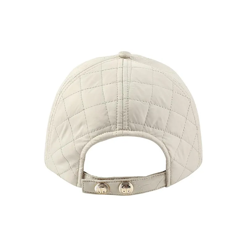 DKNY Polyester Baseball Caps Women's Beige-1