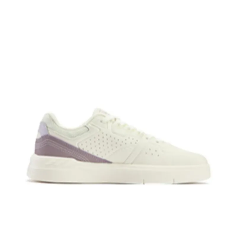 361° Wear resistant And Lightweight Low Top Skateboard Shoes Women's White Purple-1