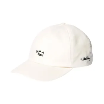 UNIQLO Cotton Baseball Caps Unisex White/Blue