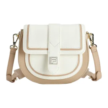 FILA Polyurethane Crossbody Bag Shoulder Bag Women's Jade Rabbit White