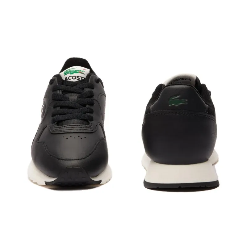LACOSTE Linetrack Low-Top Casual Shoes Women's Black-3
