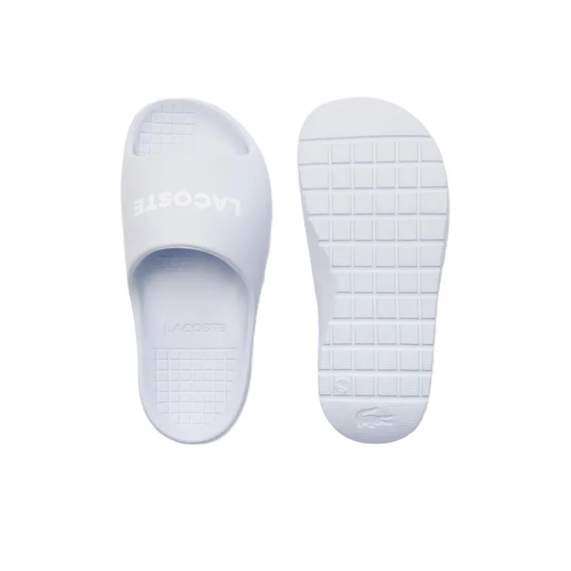 LACOSTE Abrasion Resistant Slide Slippers Women's Light Blue-4
