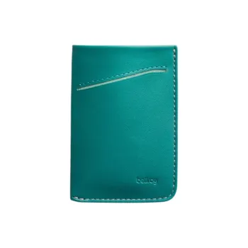 BELLROY Leather Card Holder Unisex Dark Cyan