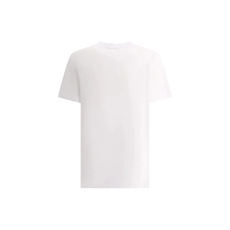 GANNI Logo Printed Crewneck T Shirt-1