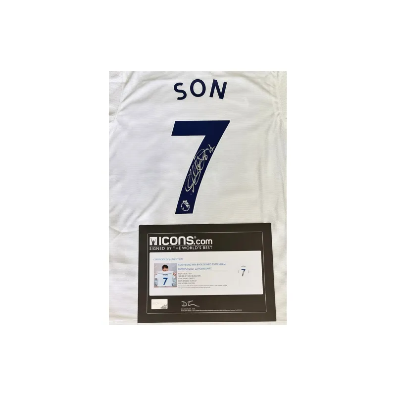 Huayitaojin Hot Spurs Jersey Officially Licensed Company Certificate With Icons Not Including Framing-3