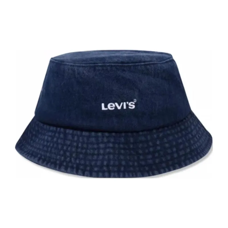 Levi's Cotton Bucket Hats Men's Blue-0