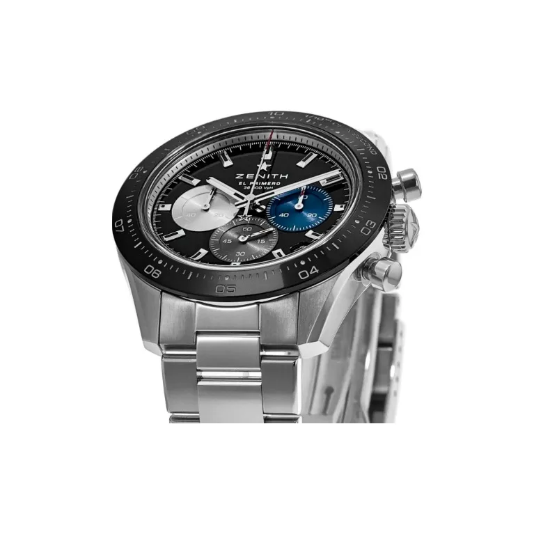 ZENITH Chronomaster Sport Flagship Collection Mechanical Movement Men's Watch 41mm Black Dial-1