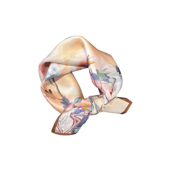 MEETSUNNY Silk Scarves Women's