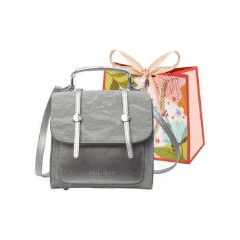 Cwatcun PU Backpack Regular Women's Silver/Black/Pink/Beige
