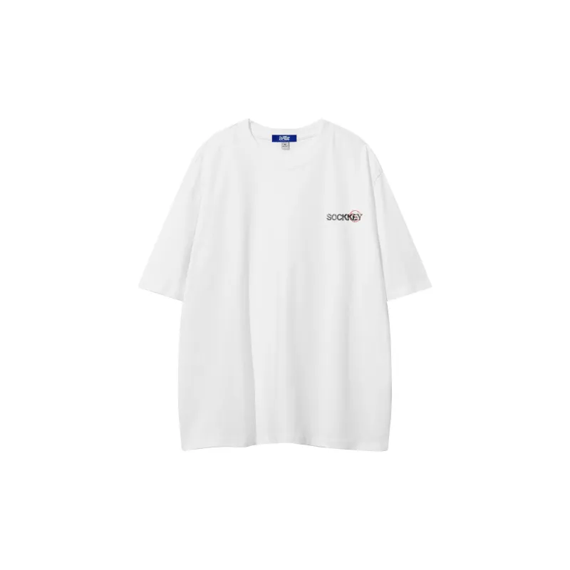 SOCKKEY Drop Shoulder Sleeve T Shirt Unisex-6