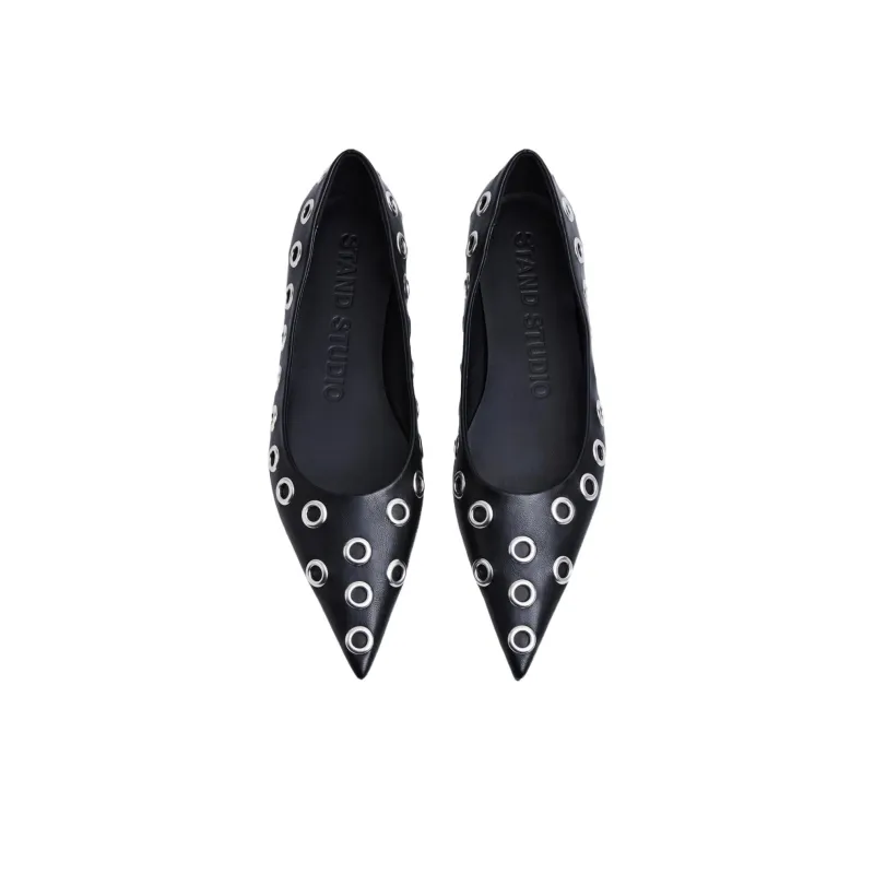 STAND STUDIO Casual Single Shoes Women's Black-3