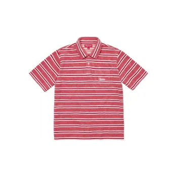 Supreme Stripe Terry S S Polo