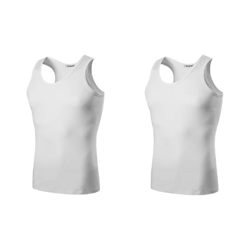 H YXIANG Men Tank Tops-6
