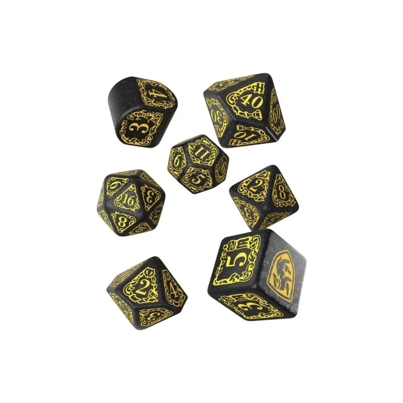 Q WORKSHOP Harry Potter Hufflepuff Black Dice Board Games-1