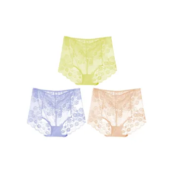 Flowers In Water Underpants Women's 3 Pack