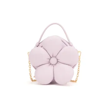 ELLE Synthetic Leather Crossbody Handbag Mini Women's Purple/Pink/Yellow
