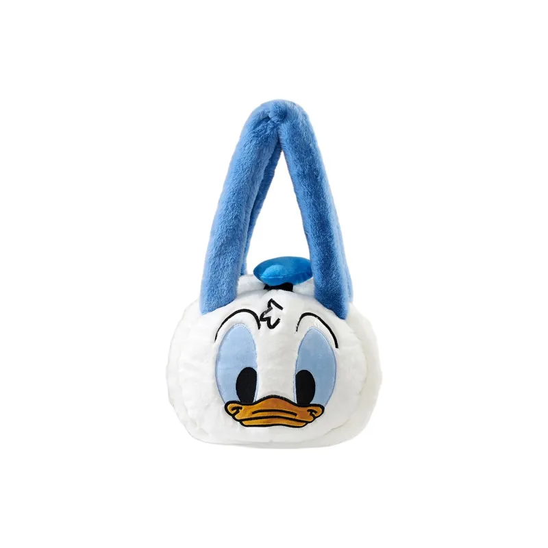 Disney Donald Duck Series Polyester Portable Crossbody Bag Shoulder Bag Regular Women's White-1
