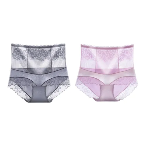 Flowers In Water Underpants Women's 2 Pack