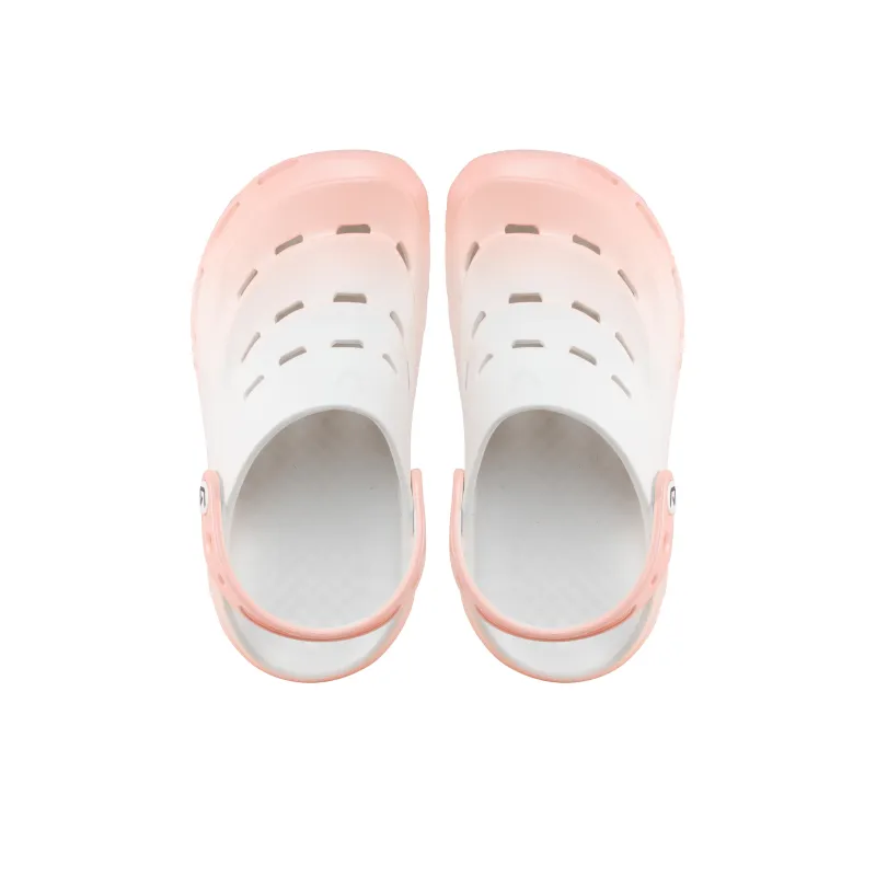 GOTO Classic Color Blocking Rendering Clogs Unisex Cherry Blossom Pink-3