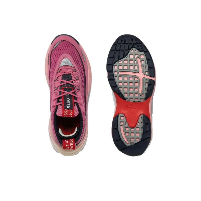 LACOSTE Odyssa Low Top Casual Shoes Women's Pink-4