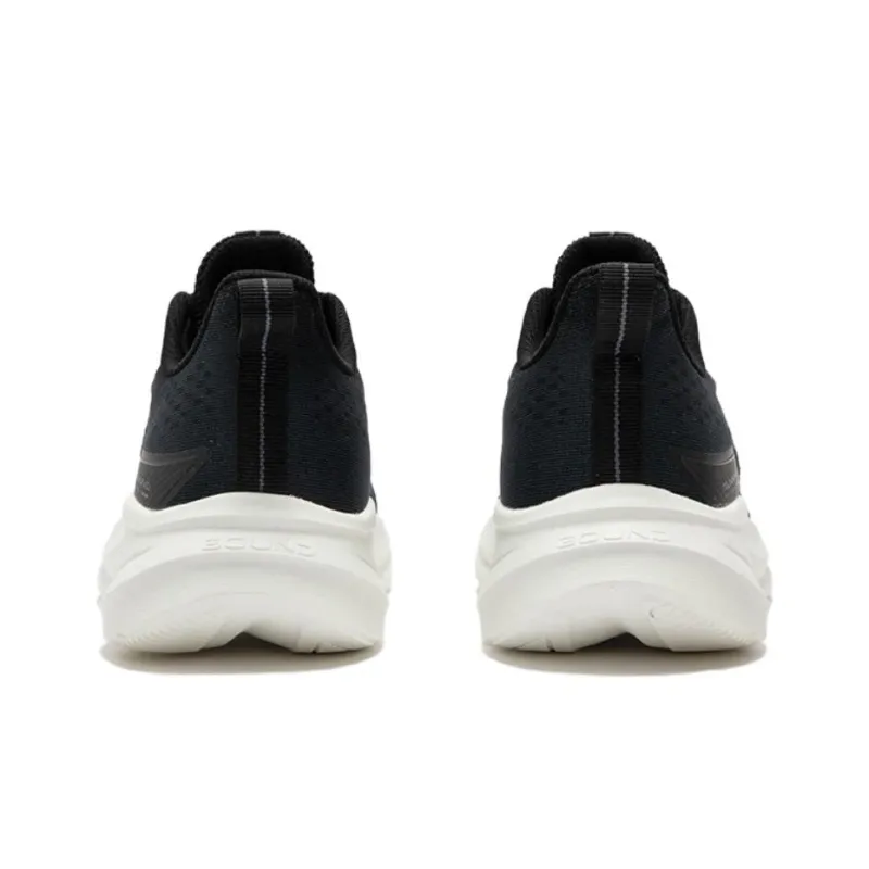 361° Durable Breathable Low Top Running Shoes Men's Black-3
