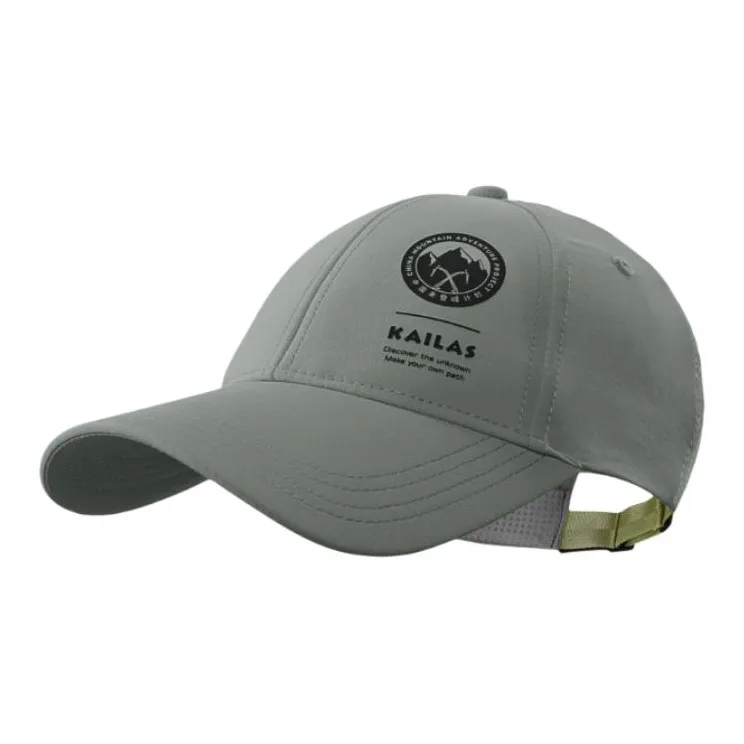 KAILAS Polyamide, Elastane, Polyester Baseball Caps Men's Orange/Gray-0