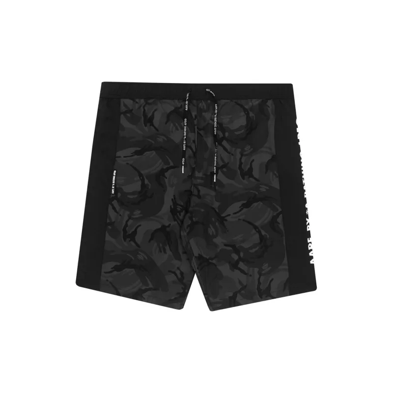 Aape Casual Shorts Unisex Dark Khaki-2