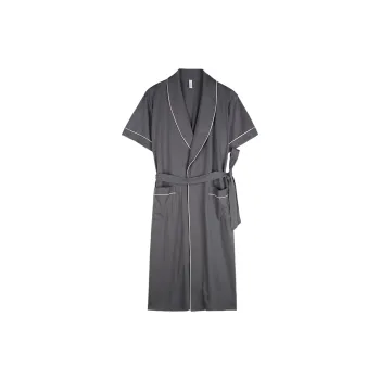 Xuan Liang Bath Robes Men's Paris Gray
