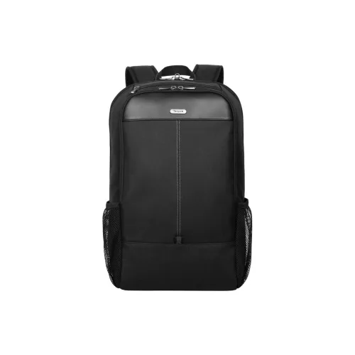 PIQUADRO calf-leather two-zip backpack Schwarz