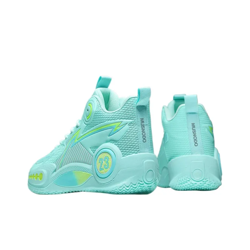 MUSNODO Cushioning, Slip Resistant, Abrasion Resistant, Breathable, Coverage, Rebound High Top Basketball Shoes Unisex-2