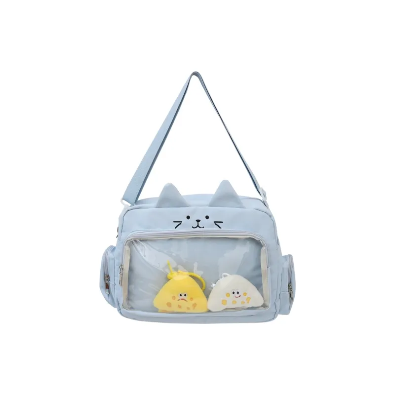 Alcohol Dragon Nylon Crossbody Bag, Shoulder Bag Unisex-0