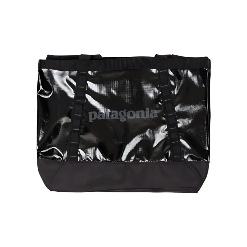 Patagonia Polyester Tote Bag, Shopping Bag, Handbag Regular Unisex Black-3