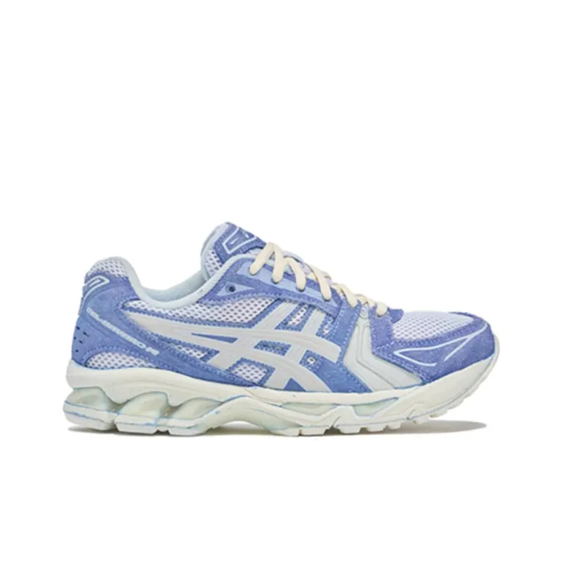 Asics Gel Kayano 14 Low Top Casual Shoes Unisex Blue Beige-1
