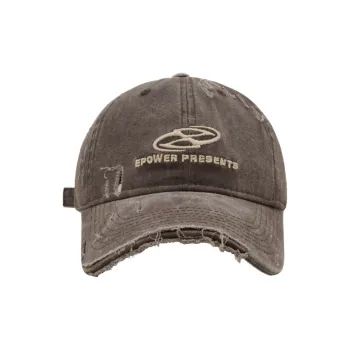 Pelloy Cotton Letter Embroidered Baseball Cap Unisex