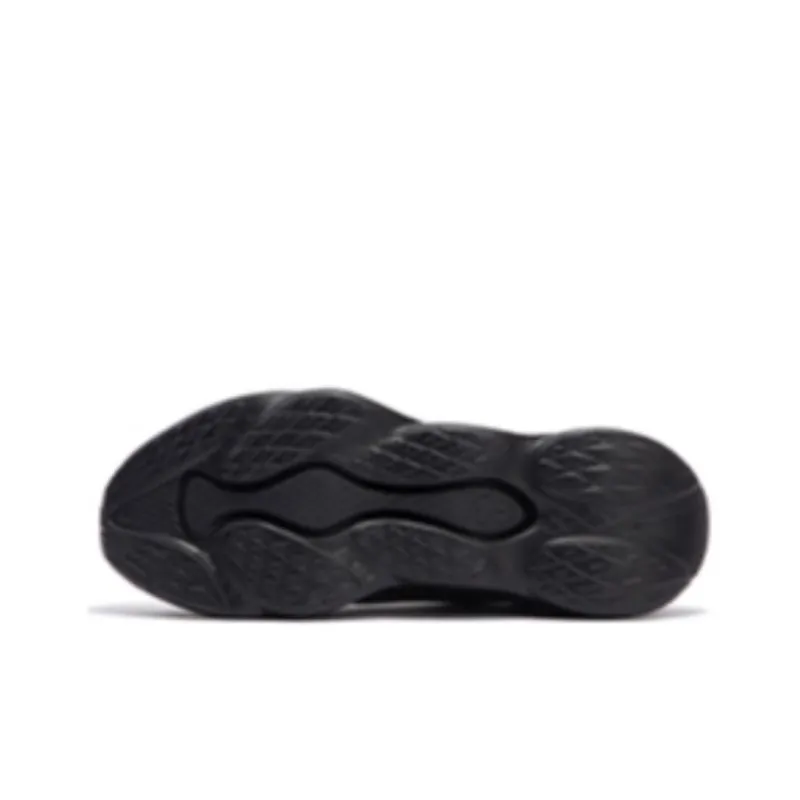 361° Type Abrasion Resistant Low Top Running Shoes Men's Black-2
