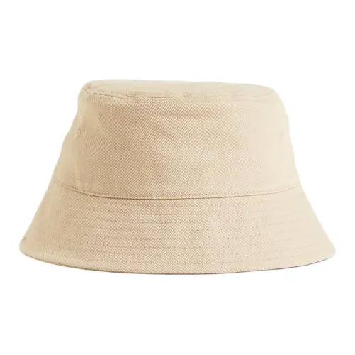 H&M Cotton Bucket Hats Men's Beige Yellow
