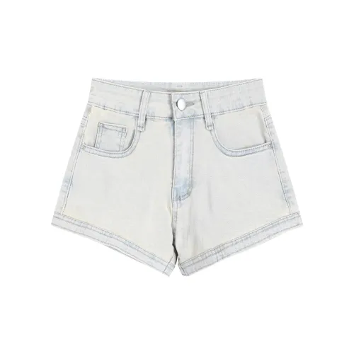 Garbege Denim Hot Pants Women's