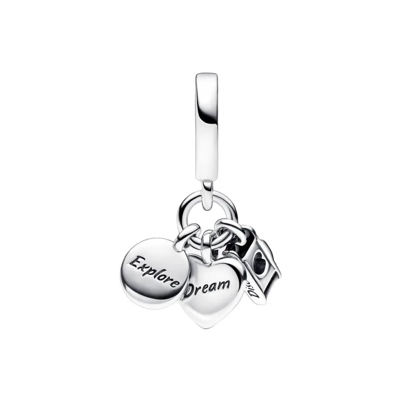 Pandora Sterling Silver Pendants Women's Silver-1