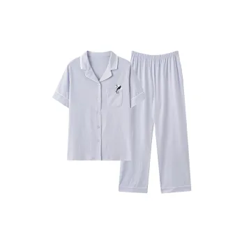 MIIOW Pajama Set Women's Light Purple