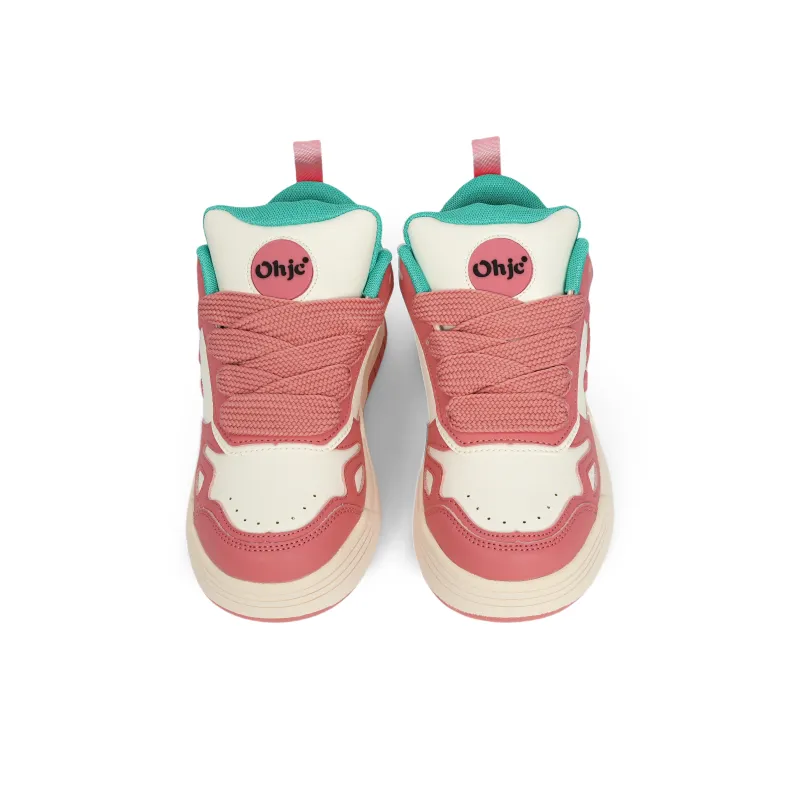 OHJC Slip-Resistant Cushioning Wear-Resistant Balance Lightweight Breathable Low-Top Skateboard Shoes Unisex-7