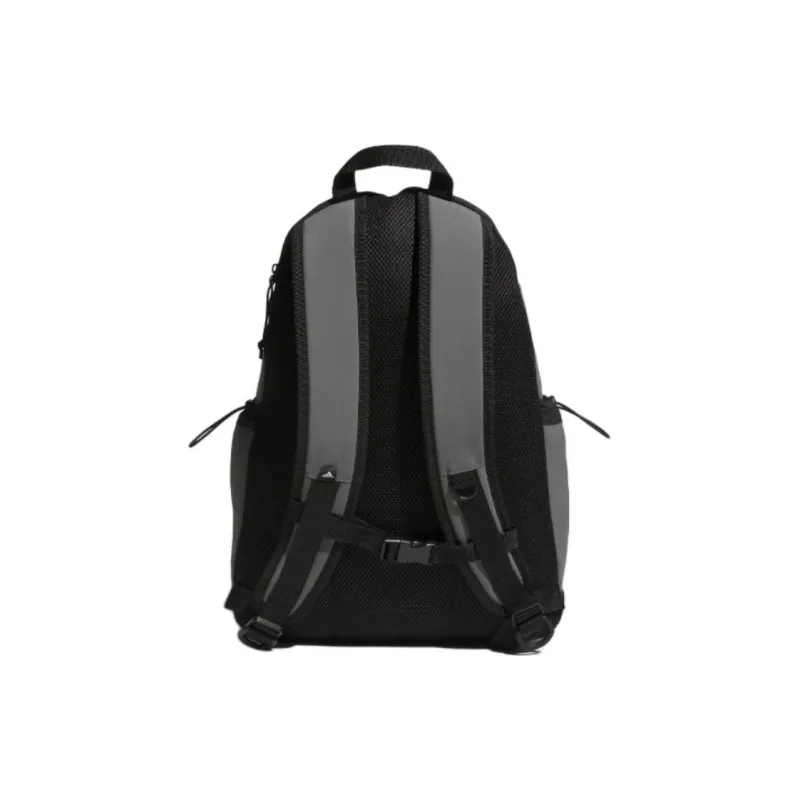 Adidas Recycled Blend Fabric Backpack Regular Unisex Gray Blue/Black-3